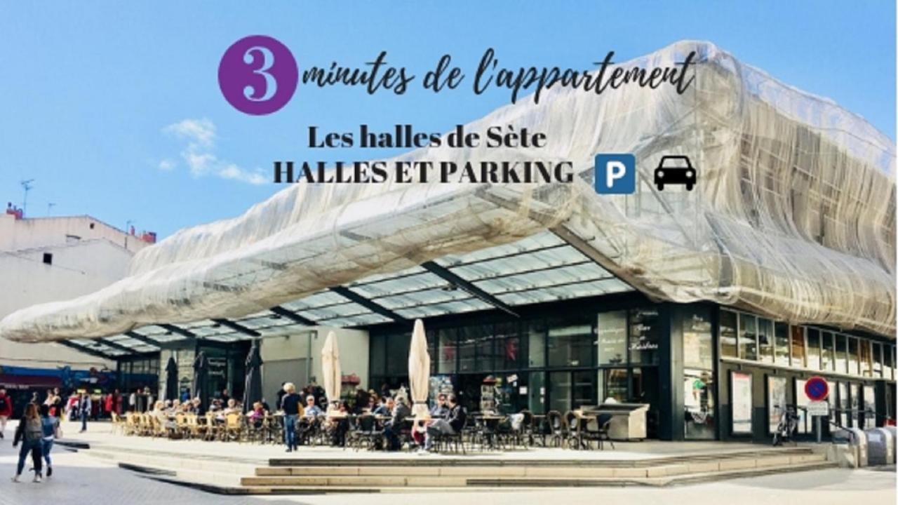 Splendide T2 Neuf Coocoonig Avec Petit Patio Apartamento Sète Exterior foto