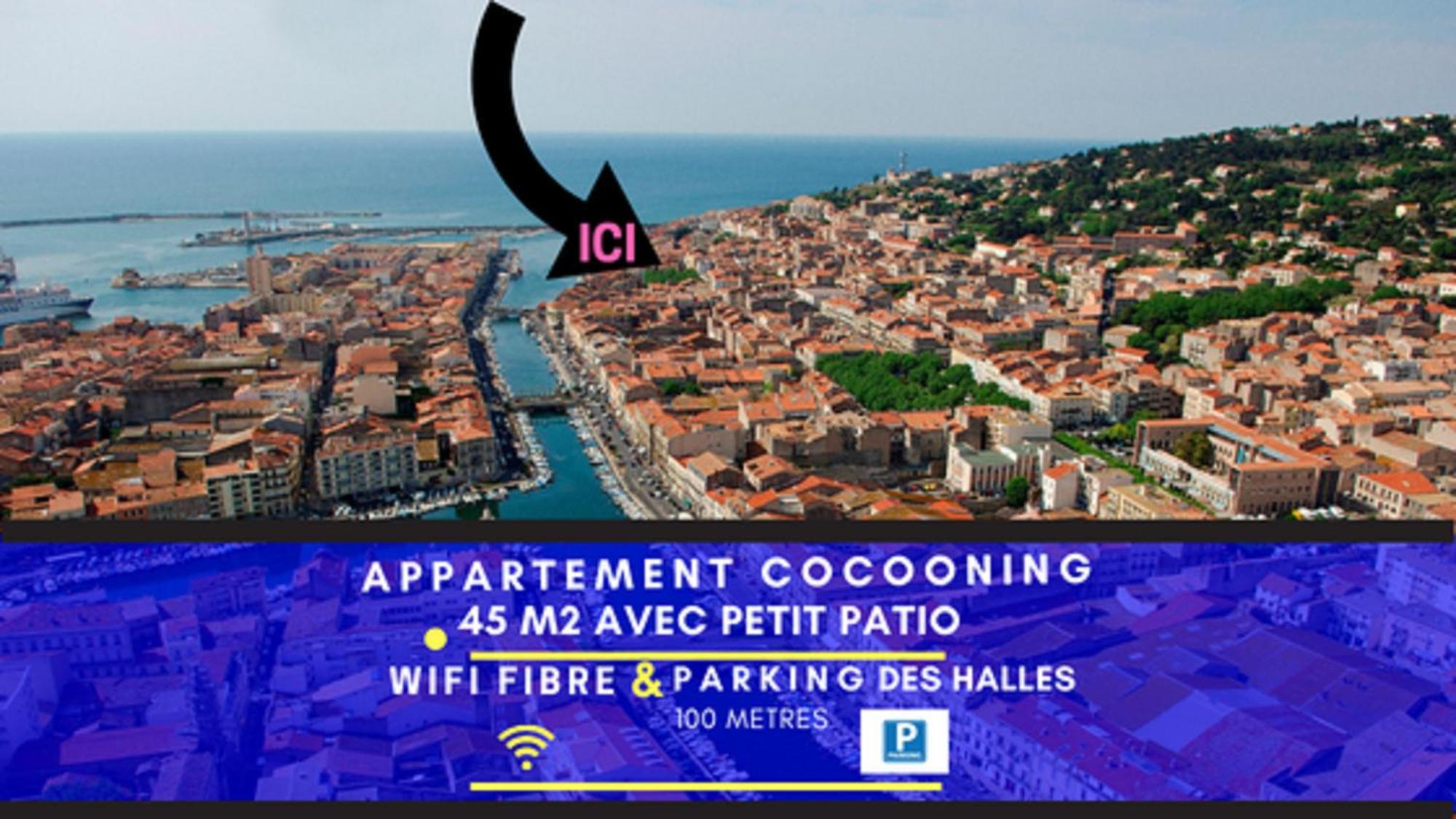 Splendide T2 Neuf Coocoonig Avec Petit Patio Apartamento Sète Exterior foto